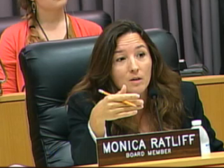 LA Unified board member Monica Ratliff