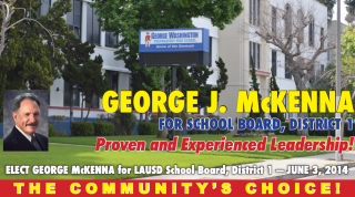 George McKenna Campaign Communication LAUSD