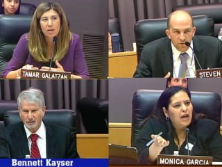 LAUSD School board members Vergara reactions