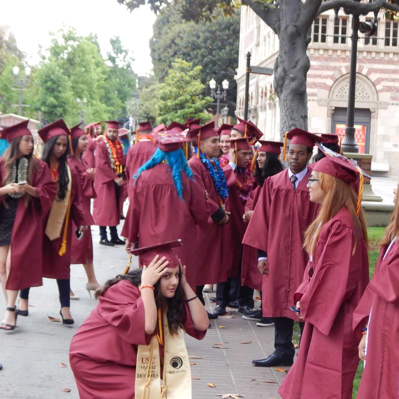 USC Hybrid High graduates its first class, with all 84 heading to ...